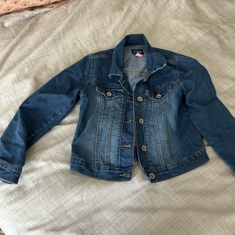 Children’s place jean jacket size 7/8